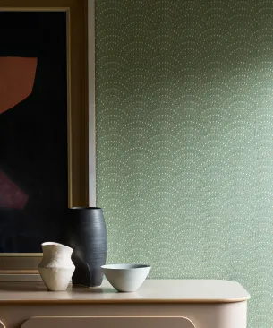 Jane Churchill Wallpaper Interior Sample